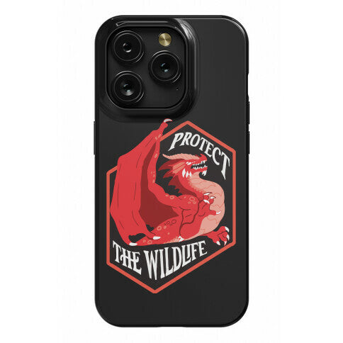 Protect The Wildlife Red Dragon Phone Case